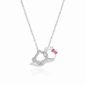 Collier Hello Kitty Femme argent