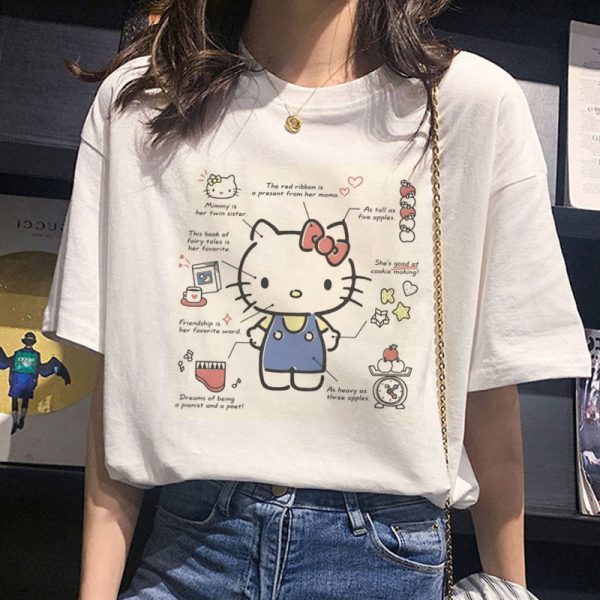 Hello Kitty Tee Shirt Femme