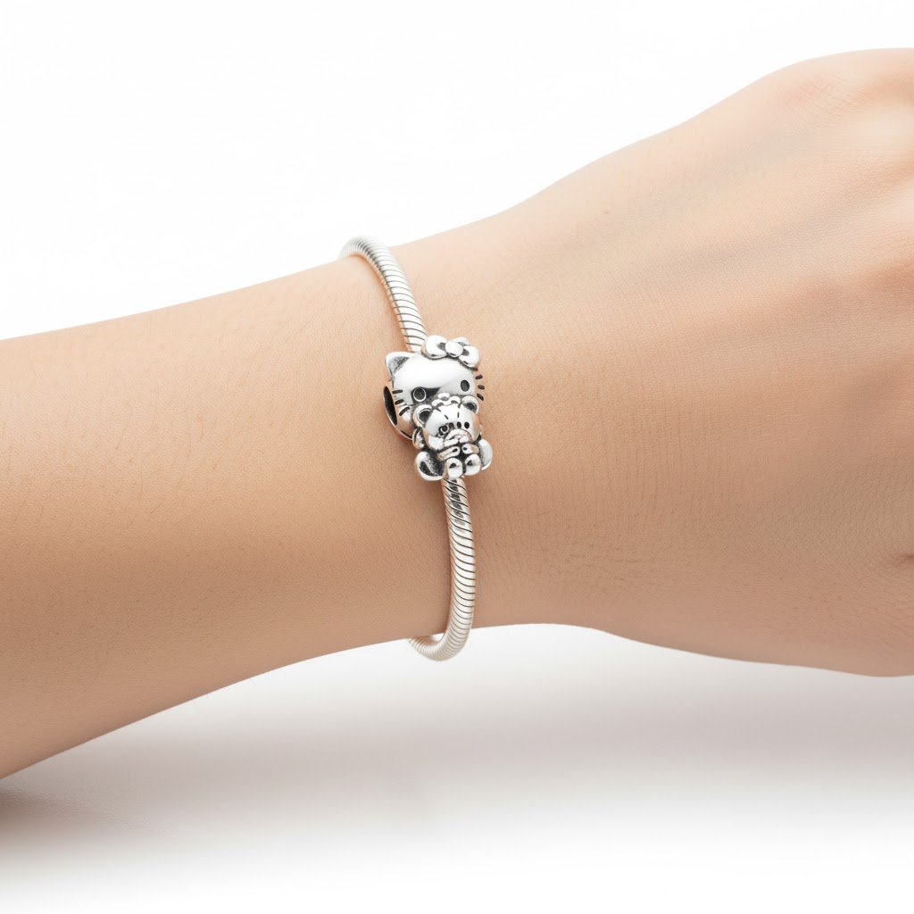 Charms Pandora Hello Kitty Argent 925