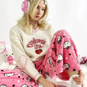 Bas de Pyjama Hello Kitty Rose
