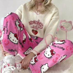 Pantalon Pyjama Hello Kitty Rose