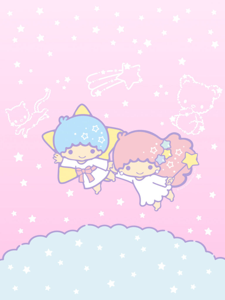 Little-twin-stars-mobile-wallpaper-1