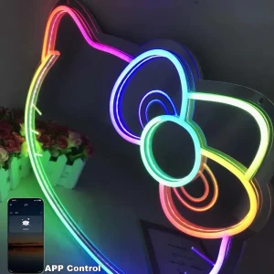Miroir Hello Kitty Led mural