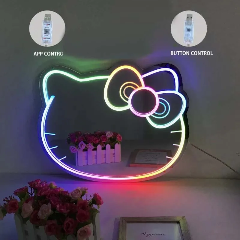Miroir Hello Kitty Led