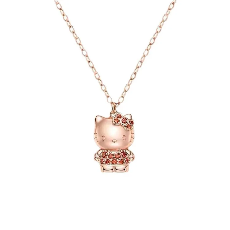 Collier Hello Kitty Rose