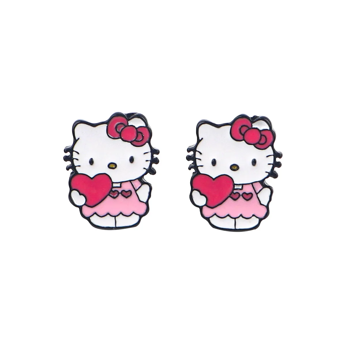 Boucle d'Oreille Enfant Hello Kitty