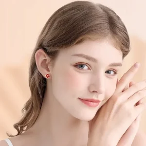 Boucle d'Oreilles Hello Kitty Rose gold pour femme