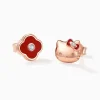 Boucle d'Oreilles Hello Kitty Rose